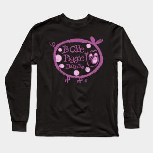 Vintage Ye Olde Piggie Bank Long Sleeve T-Shirt